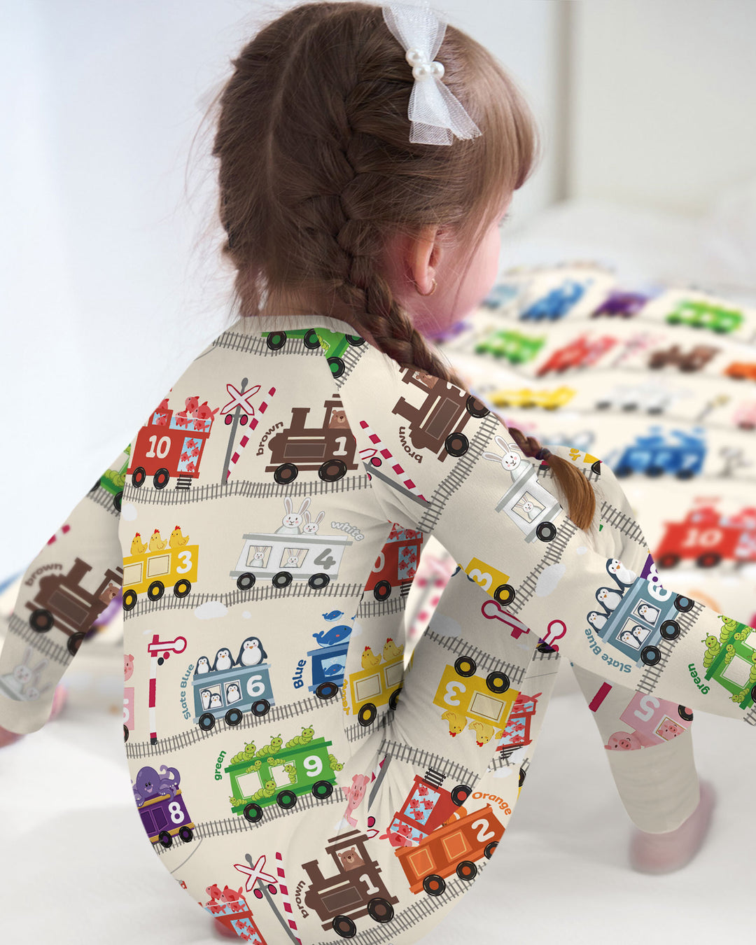 Color Train Bamboo Convertible Zippy