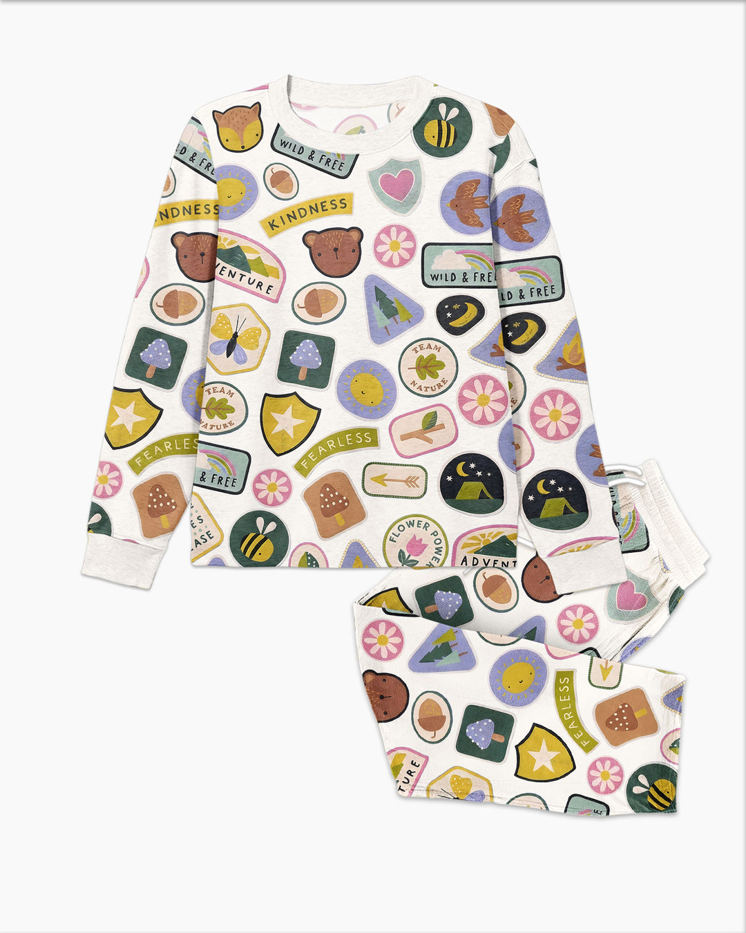 Little Explorer Bamboo Men's Pajama Set