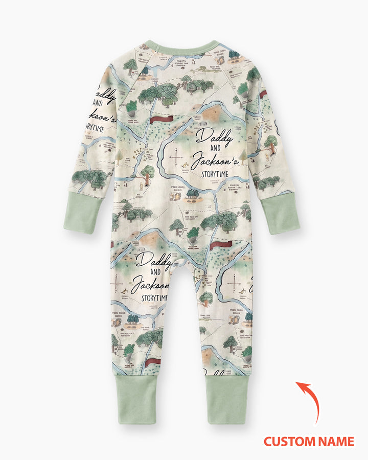 Mommy Daddy And Me Bedtime Story Family Matching Bamboo Convertible Zippy
