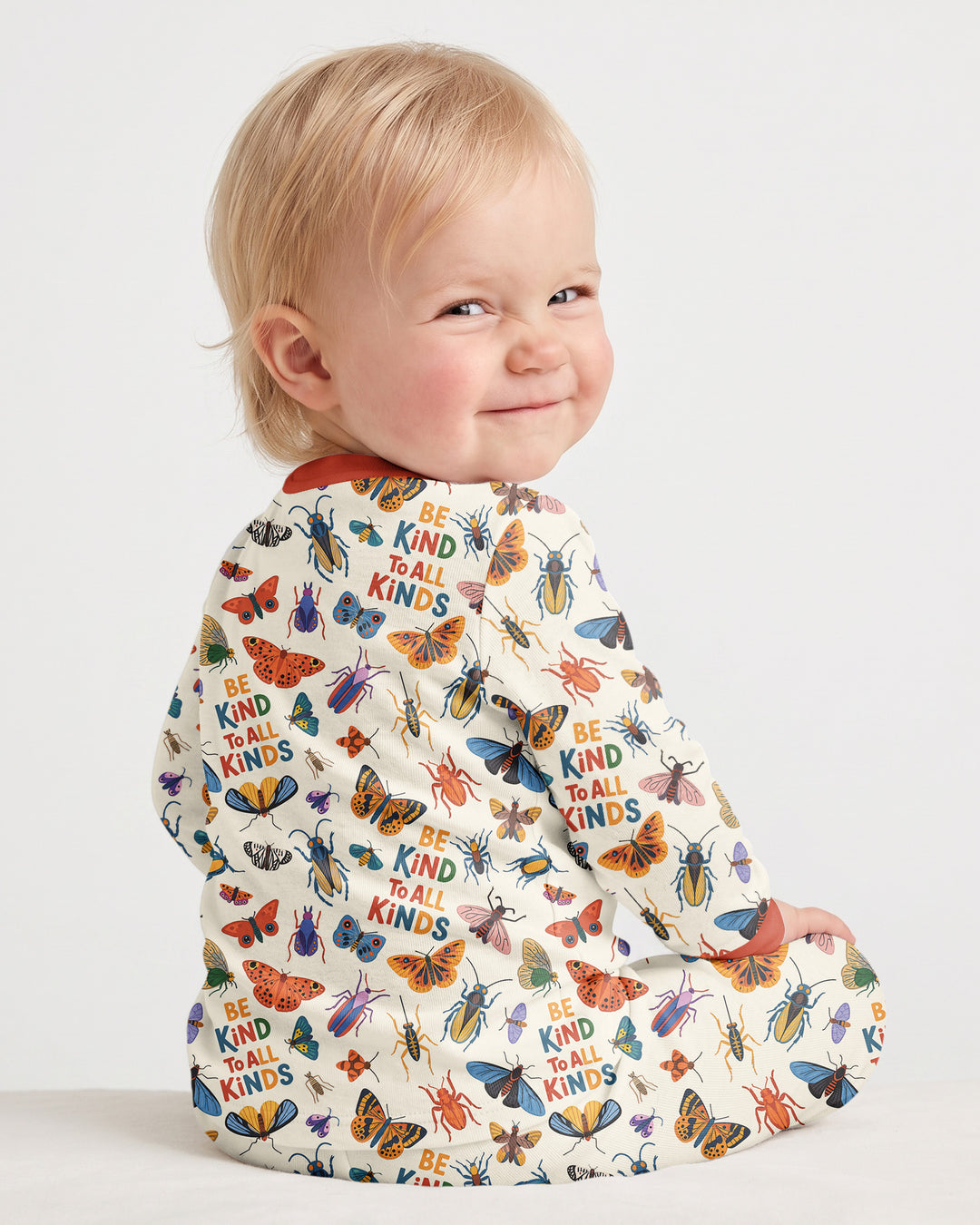 Be Kind To All Kinds Bamboo Two Piece Long Sleeve Pajama Set