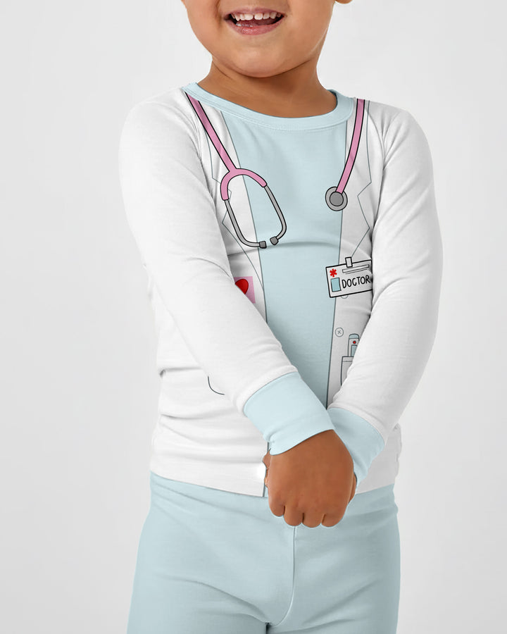Future Doctor Bamboo Two Piece Long Sleeve Pajama Set