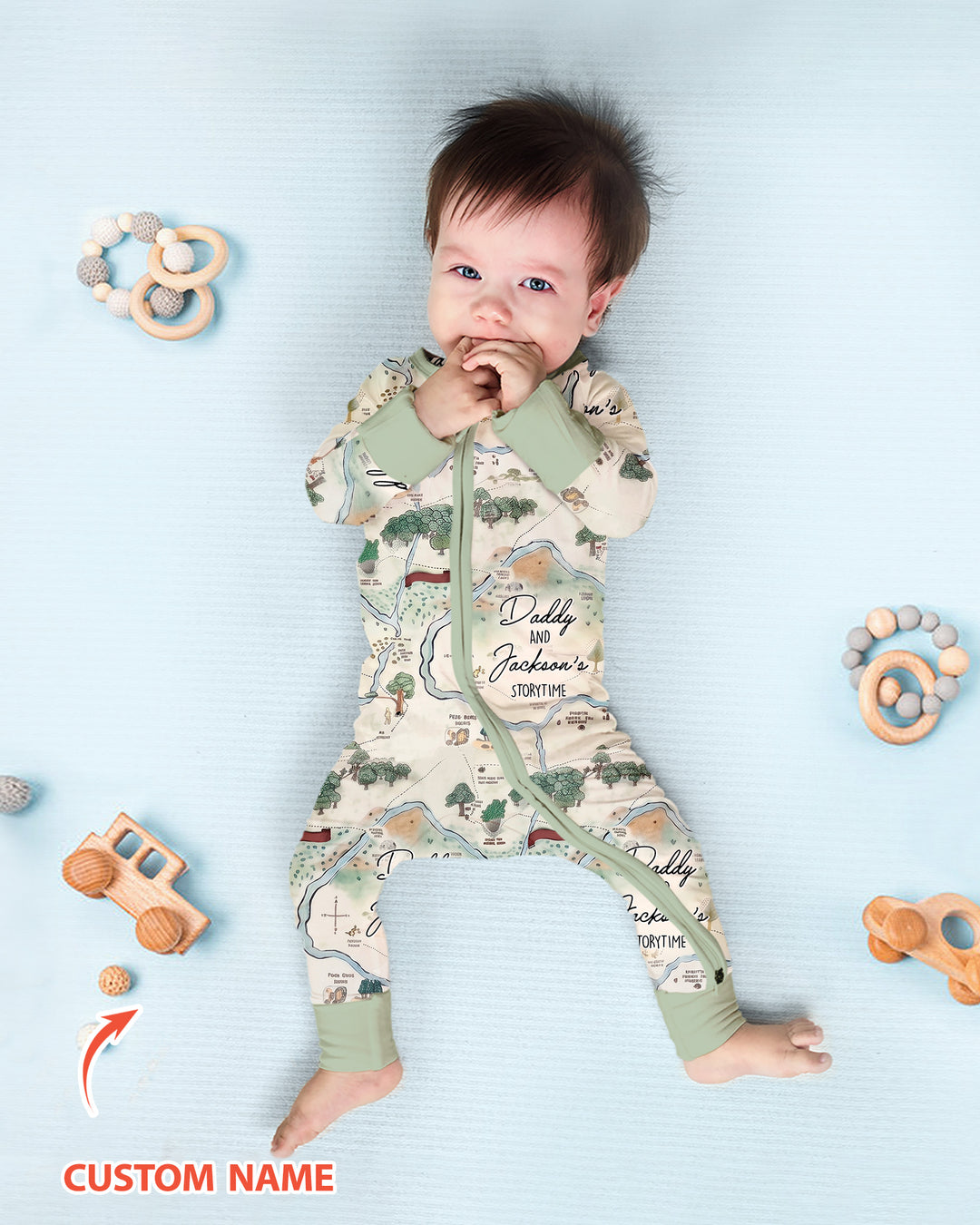 Mommy Daddy And Me Bedtime Story Family Matching Bamboo Convertible Zippy