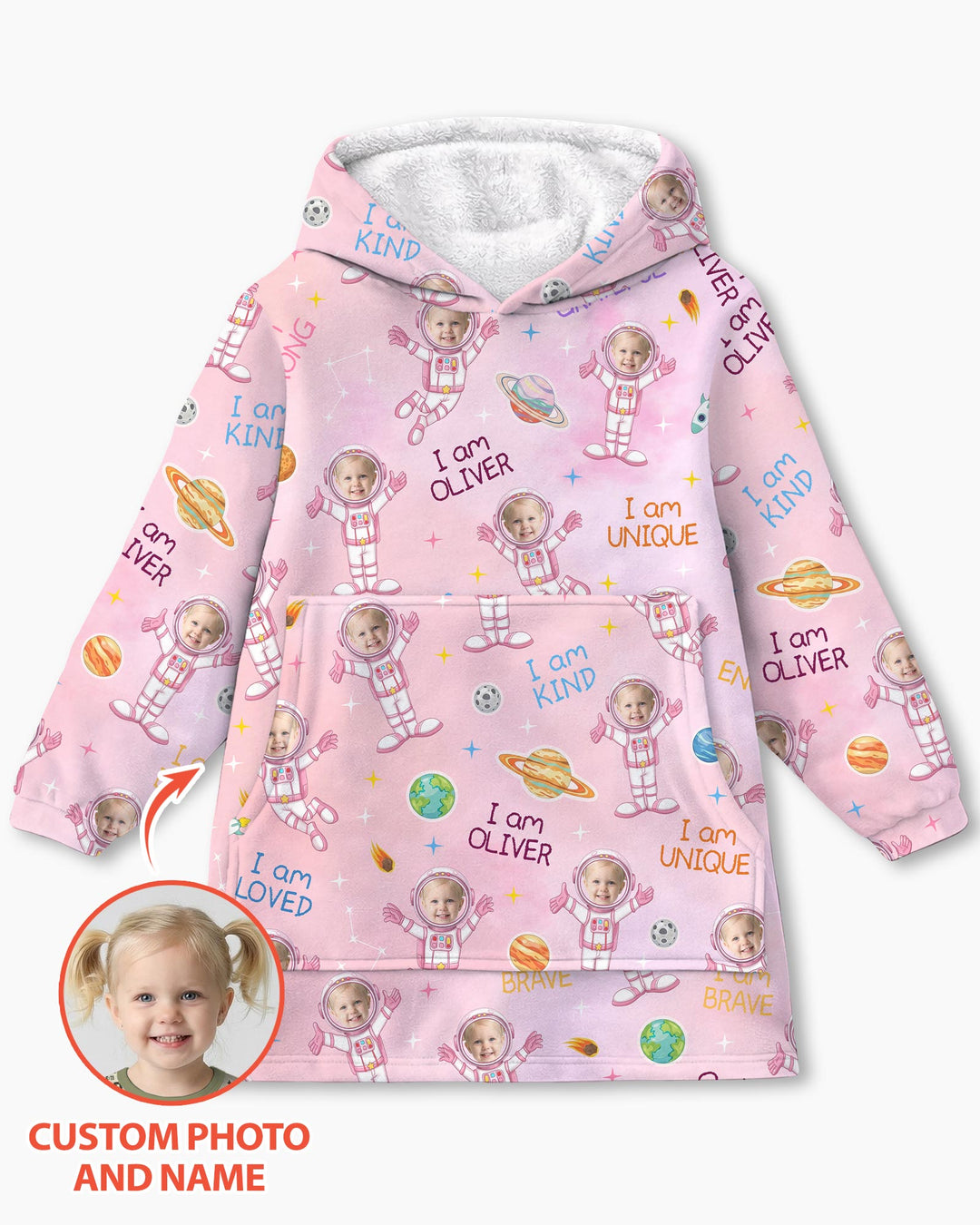 Benutzerdefinierter Bambus-Deckenhoodie (Vorlage)
