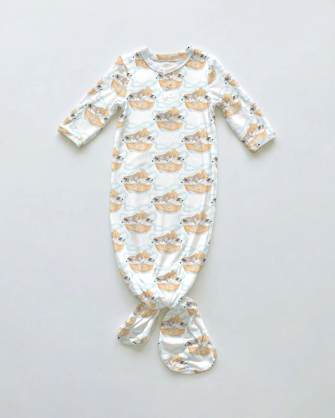 Vestido anudado de bambú Luciérnagas