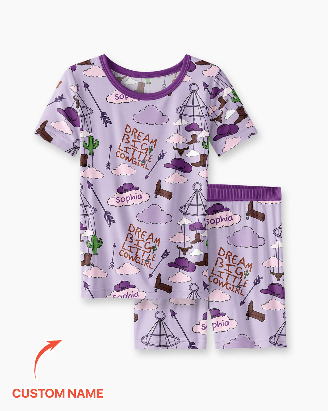 Conjunto de Pijama de Dos Piezas de Bambú con Mangas Cortas y Pantalones Cortos