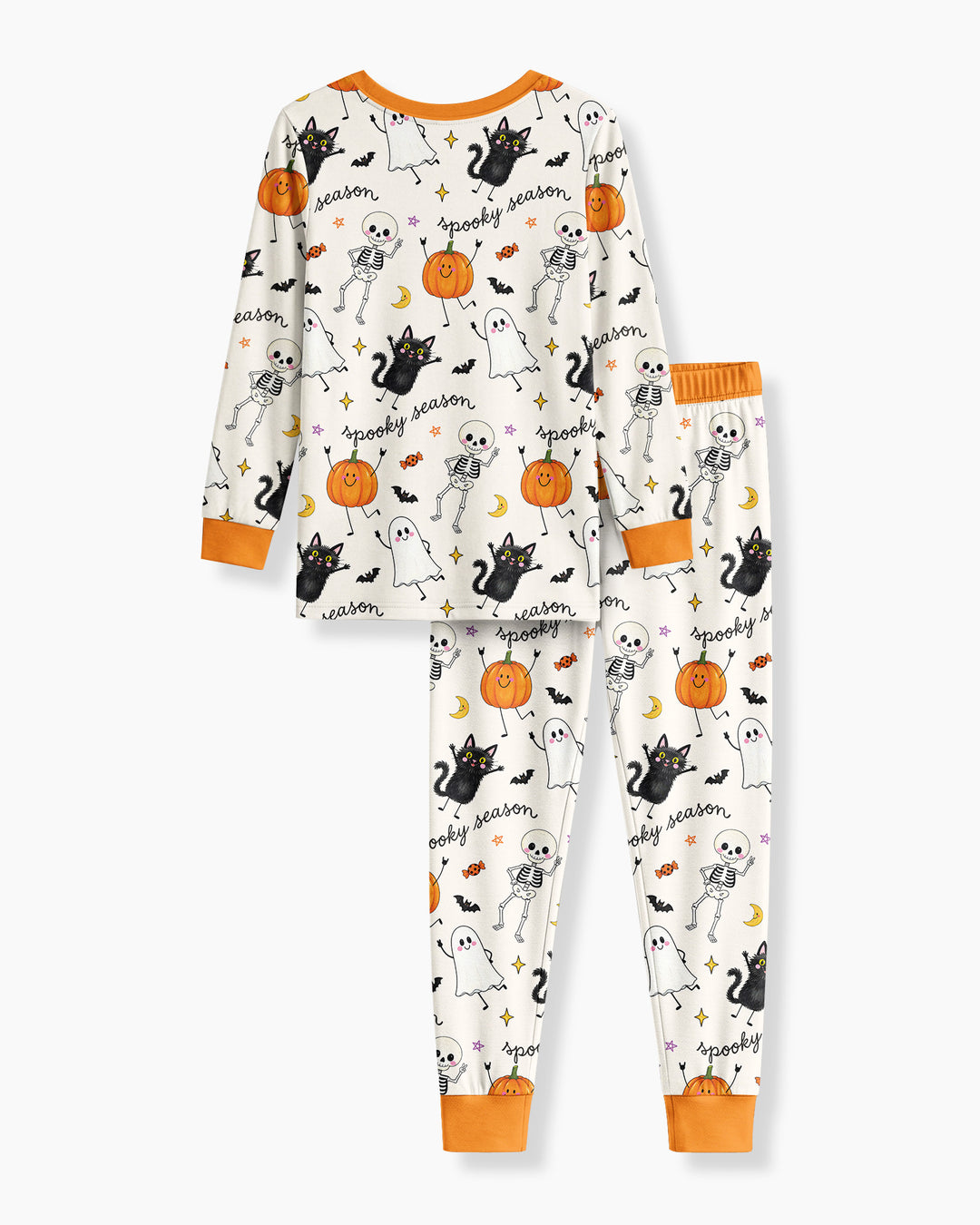 Conjunto de pijama de dos piezas de bambú con mangas largas, plantilla PERSONALIZADA