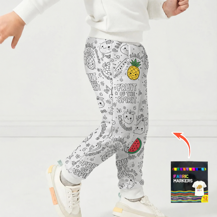 All Colorable Fruit of the Spirit Bamboo Jogger