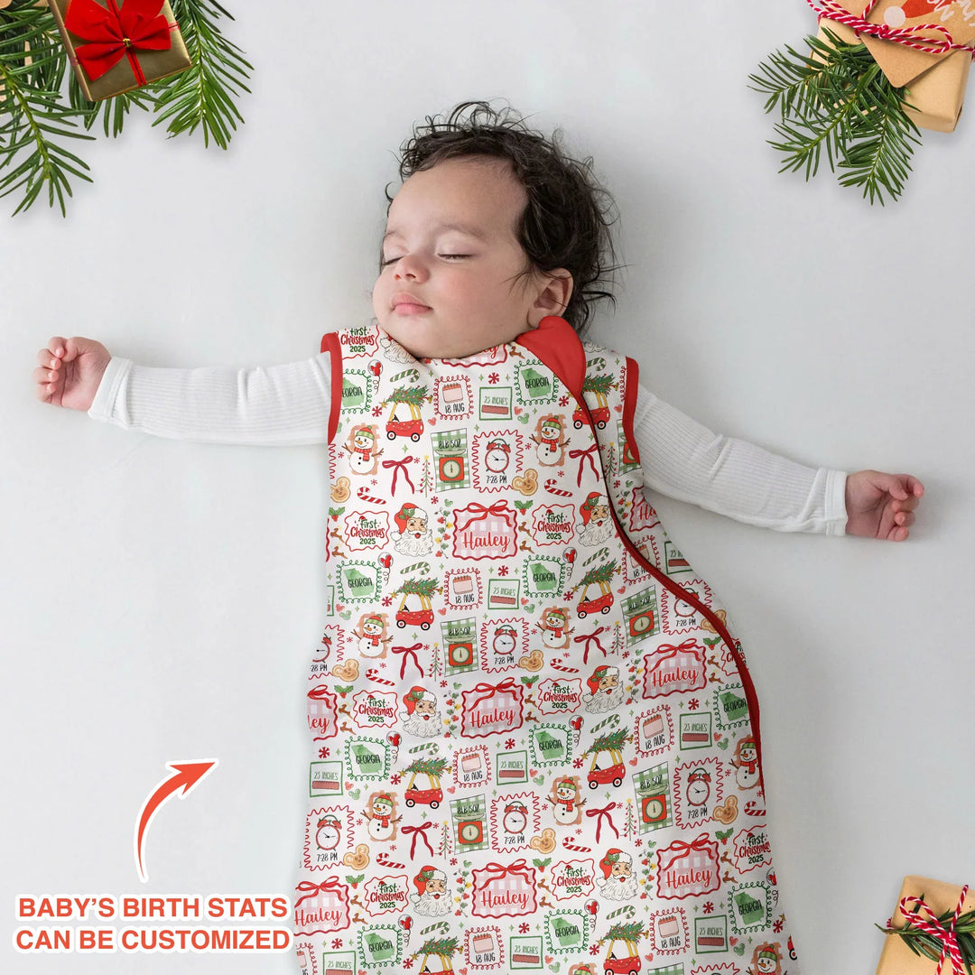 The Little Retro Dreamer First Christmas 2025 Sleep Bag