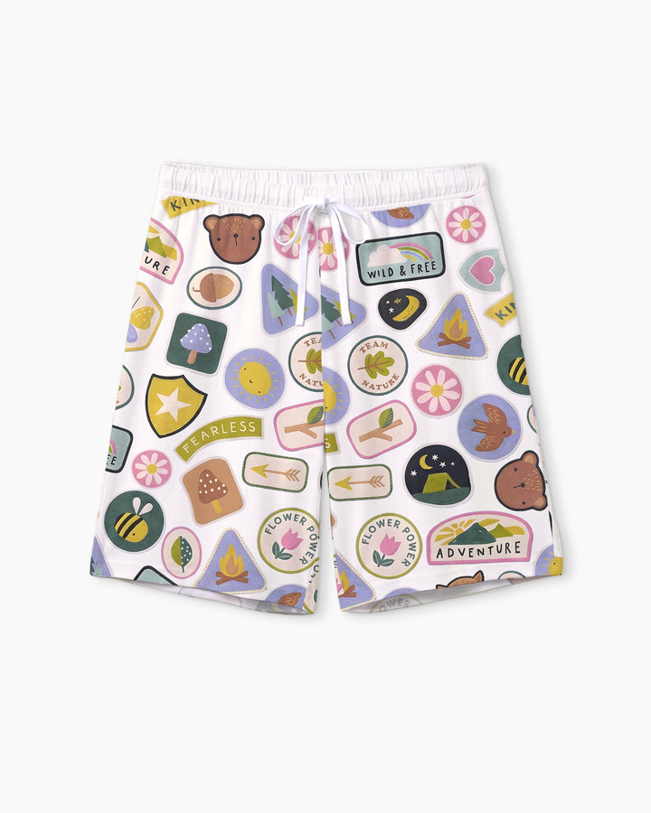 Little Explorer Bamboo Men Short Sleeve Short Pajama Set