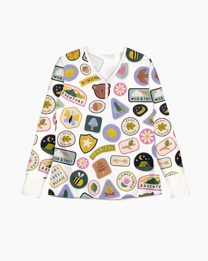 Vorlage Bambus Damen Pyjama Set