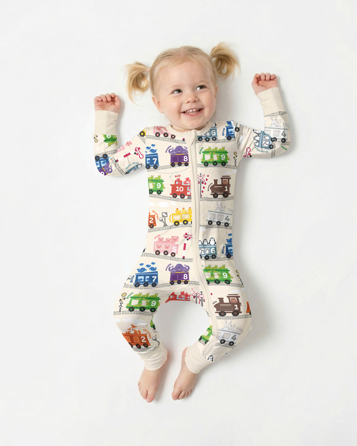 Color Train Bamboo Convertible Zippy