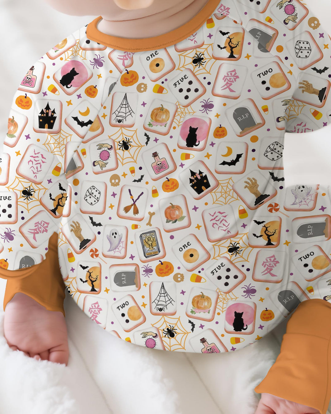 Mahjoween Mommy & Me Matching Bamboo Convertible Zippy