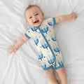 Hannukkah Menorah Family Matching Shorty Zippy , Hannukkah Menorah Family Matching Shorty Zippy - 0-3M / Girl
