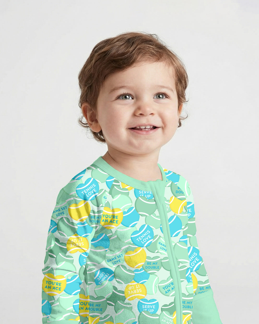 Tennis Candy Family Matching Bamboo Convertible Zippy
