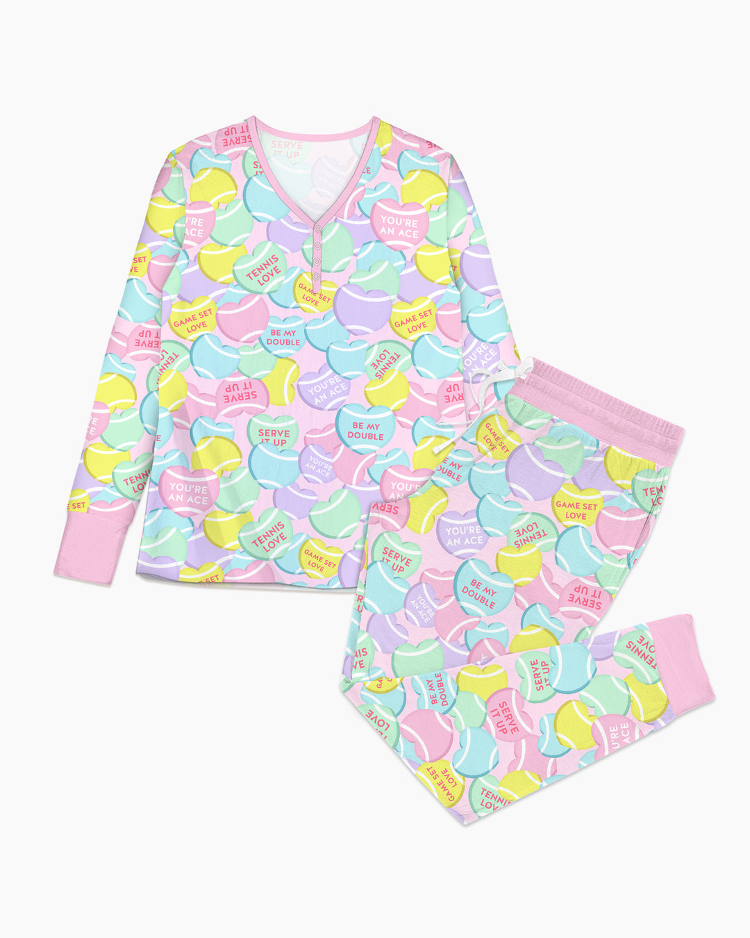 Vorlage Bambus Damen Pyjama Set