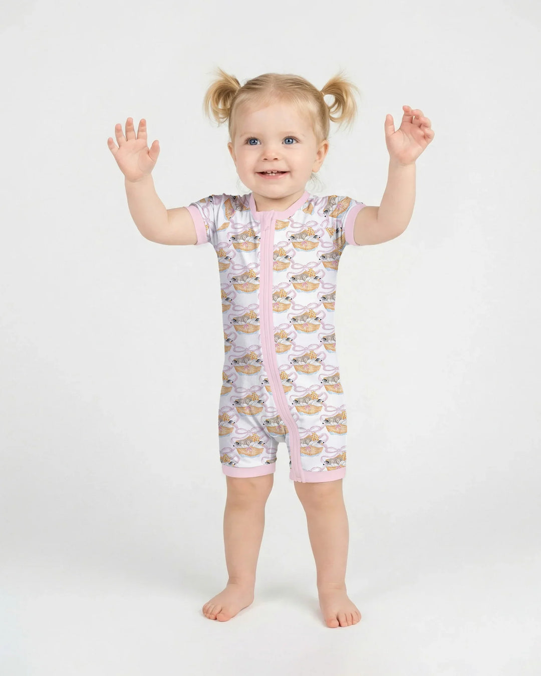 Noah's Ark Bamboo Shorty Zippy