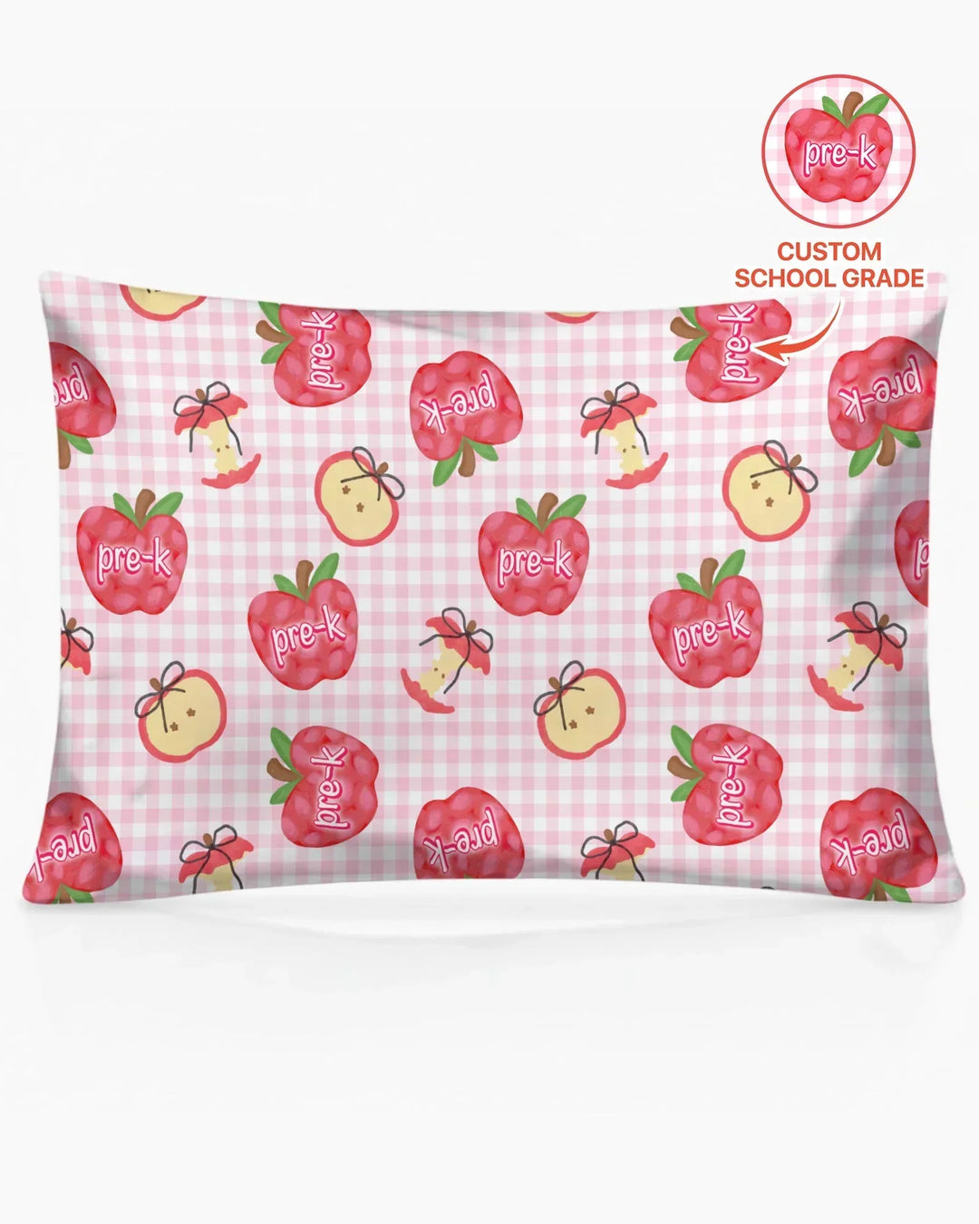 Plantilla de funda de almohada de bambú personalizada