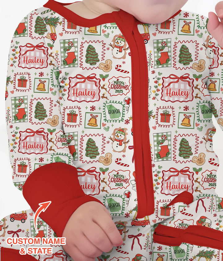 The Little Retro Dreamer Merry Christmas 2025 Convertible Zippy , The Little Retro Dreamer Merry Christmas 2025 Convertible Zippy - 0-3M