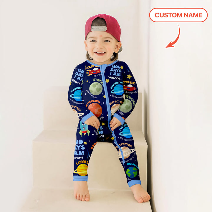 Gerippte Babykleidung mit individuellem Foto - Weich &amp; Skizzenhaft