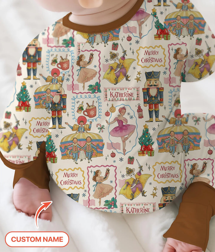 Custom Name "Magic of The Nutcracker" Merry Christmas Convertible Zippy