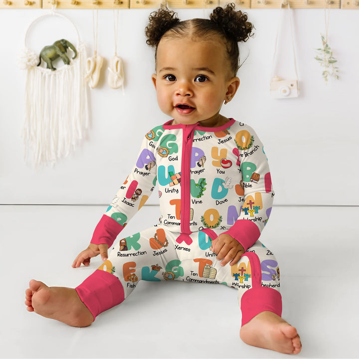 Biblical Alphabet Convertible Zippy