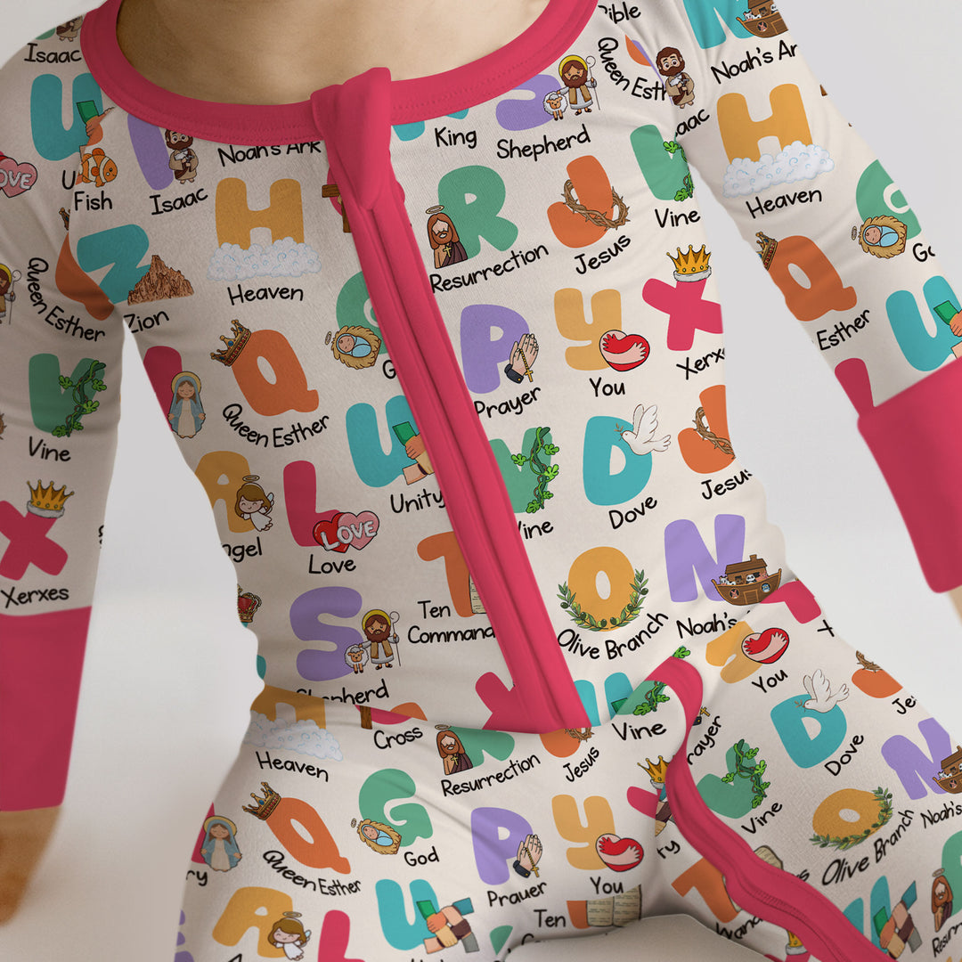 Biblical Alphabet Convertible Zippy