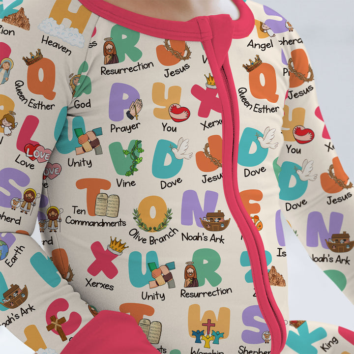 Biblical Alphabet Convertible Zippy