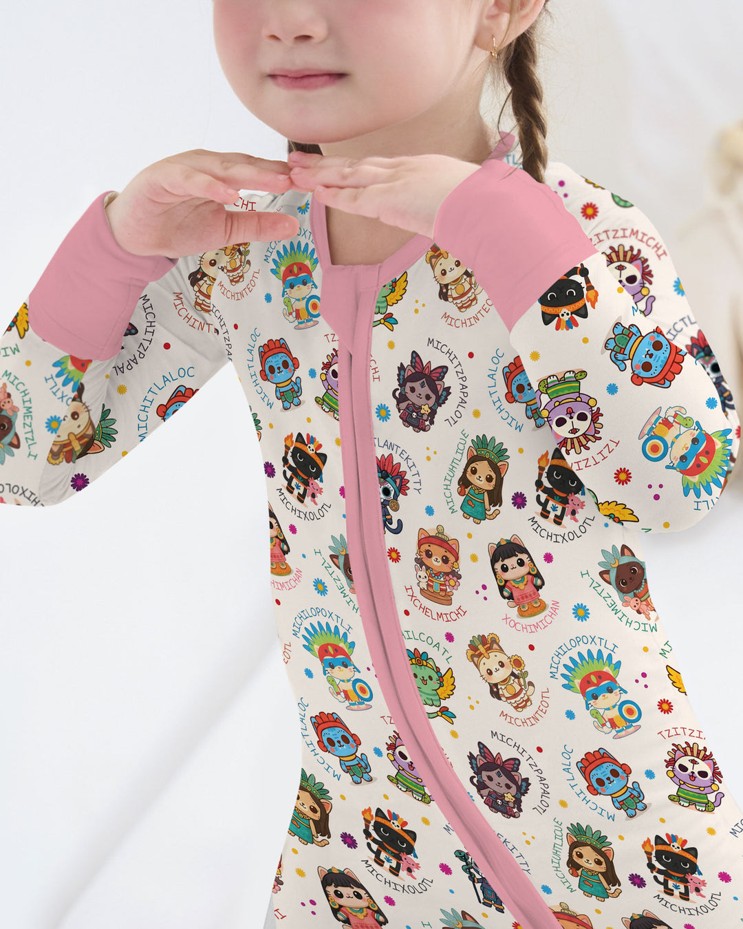 Michi Fiesta Azteca Bamboo Convertible Zippy