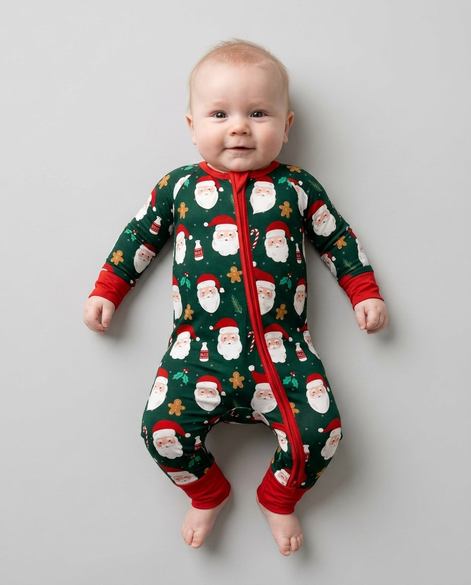 Christmas Sweet Santa Bamboo Convertible Zippy