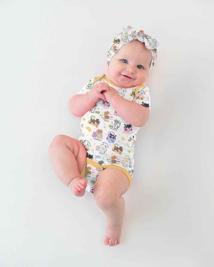 Gerippte Babykleidung mit individuellem Foto - Weich &amp; Skizzenhaft
