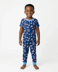 Black Boy God Says I Am Bamboo Two Piece Short Sleeve Pajama Set