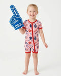 Soccer Party Team USA Bamboo Shorty Zippy