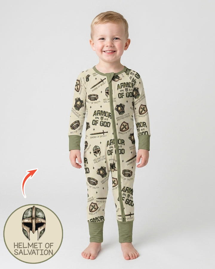 Camo Armor Of God Bamboo Convertible Zippy