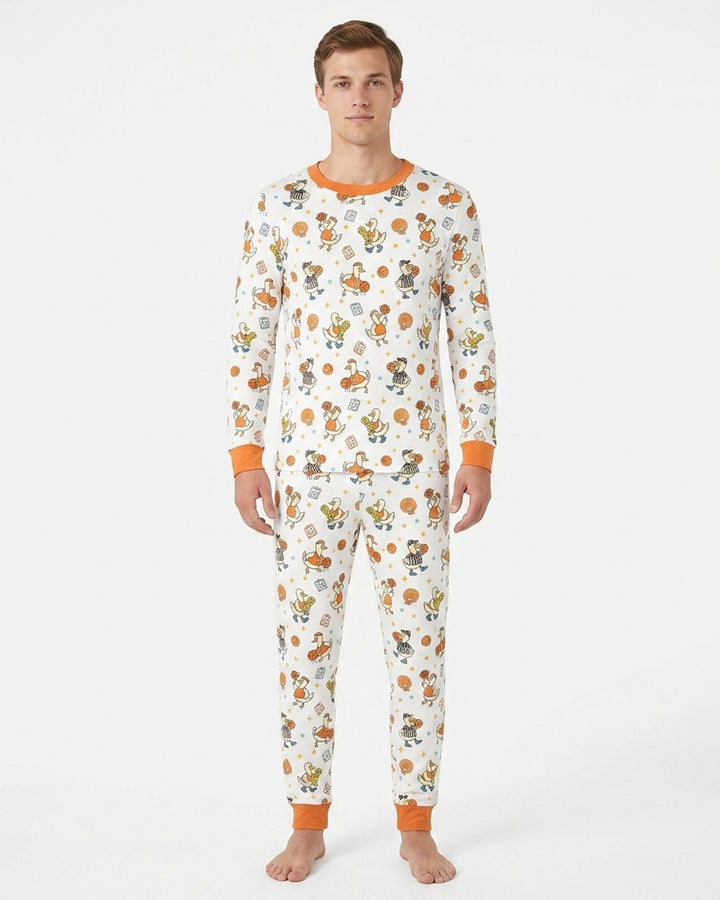 plantilla Conjunto de Pijama de Bambú para Hombre