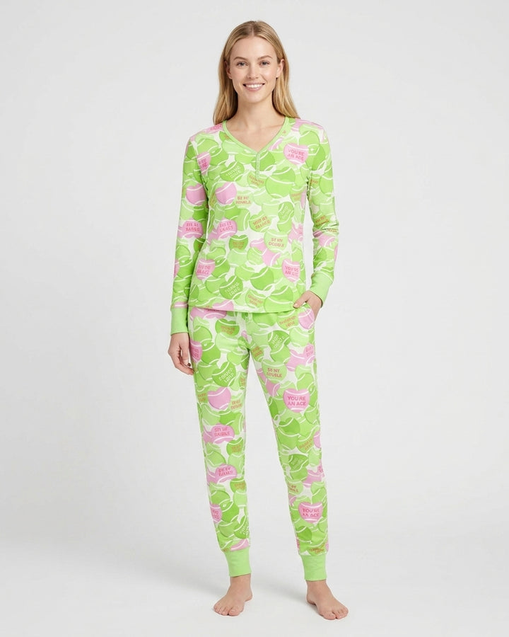 Vorlage Bambus Damen Pyjama Set