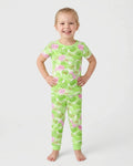 Zweiteiliges, kurzärmliges Pyjama-Set mit Marienkäfern