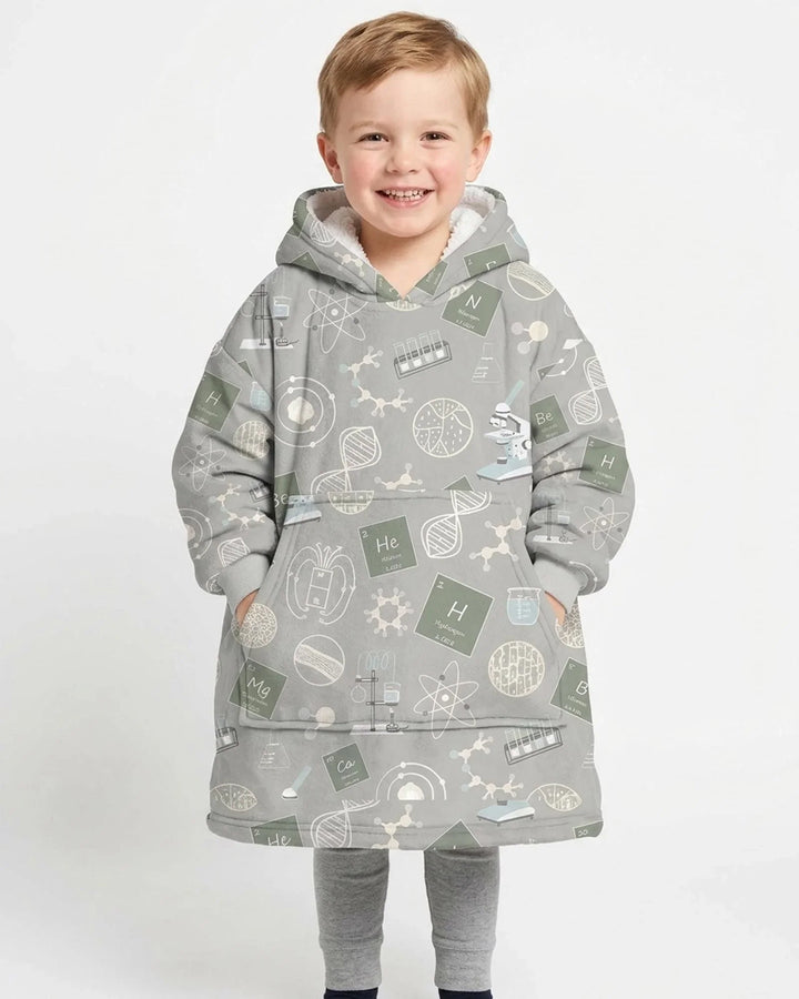Plantilla de Sudadera Manta de Bambú Personalizada