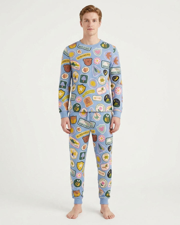 Little Explorer Bamboo Men's Pajama Set