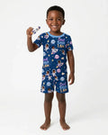 Black Boy God Says I Am Bamboo Two Piece Short Sleeve Shorts Pajama Set