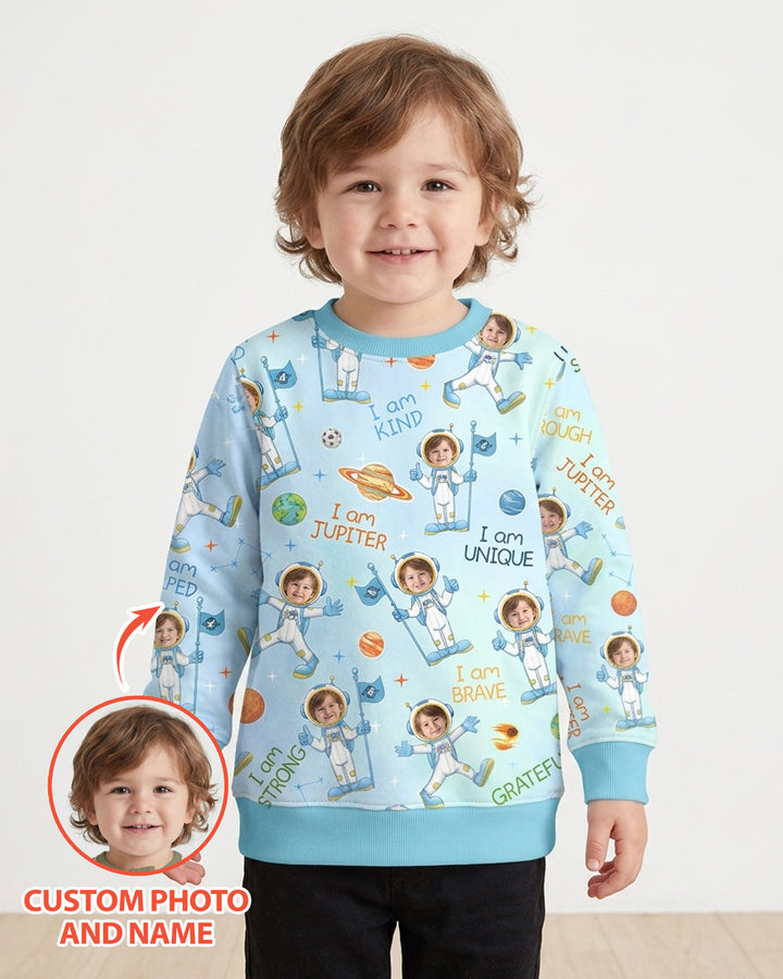 Custom Template Bambus-Rundhals-Sweatshirt