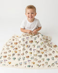 Texas Alphabet Bamboo Blanket