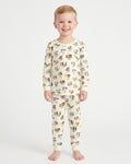 Texas Alphabet Bamboo Two Piece Long Sleeve Pajama Set