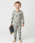 A Moment Of Science Bamboo Two Piece Long Sleeve Pajama Set