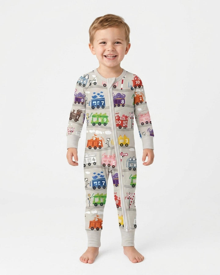Color Train Bamboo Convertible Zippy