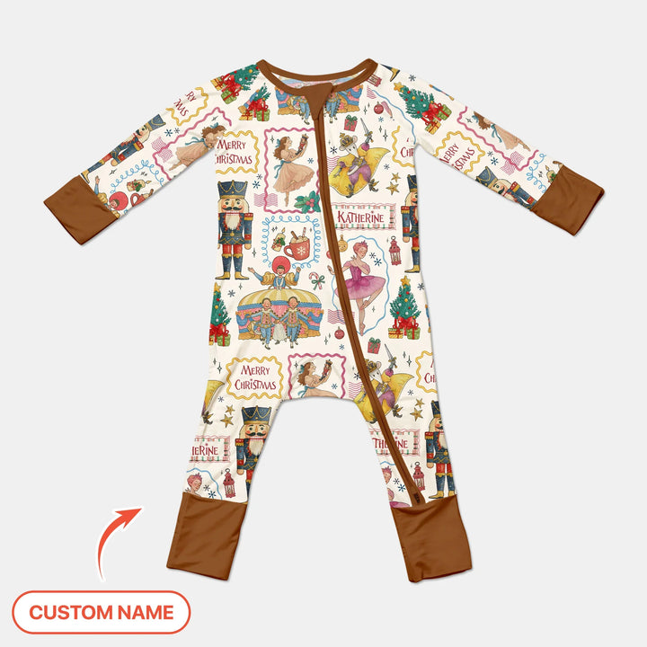 Custom Name "Magic of The Nutcracker" Merry Christmas Convertible Zippy