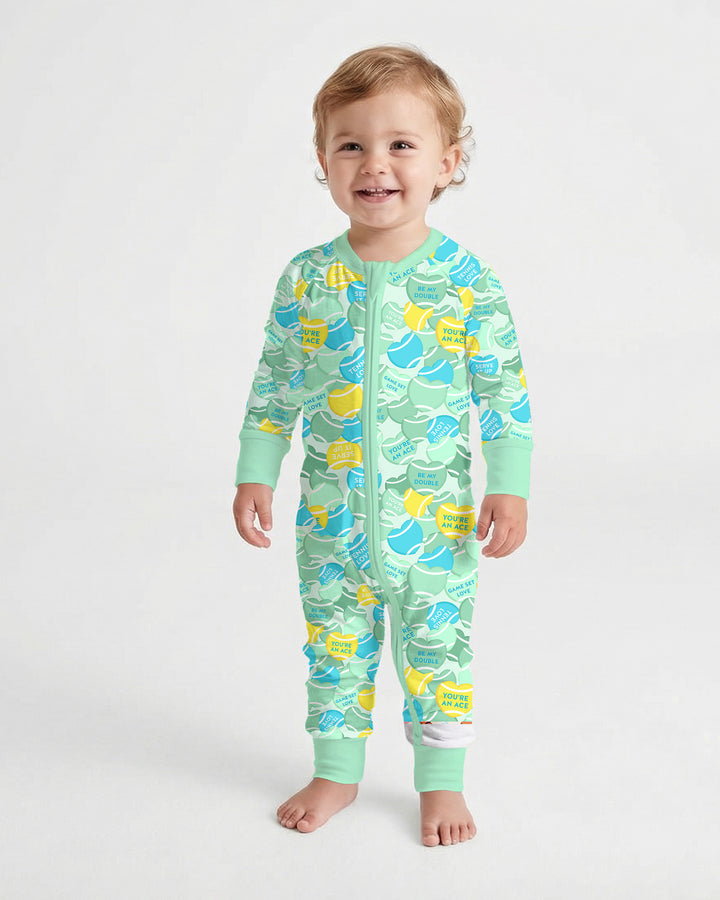 Tennis Candy Family Matching Bamboo Convertible Zippy