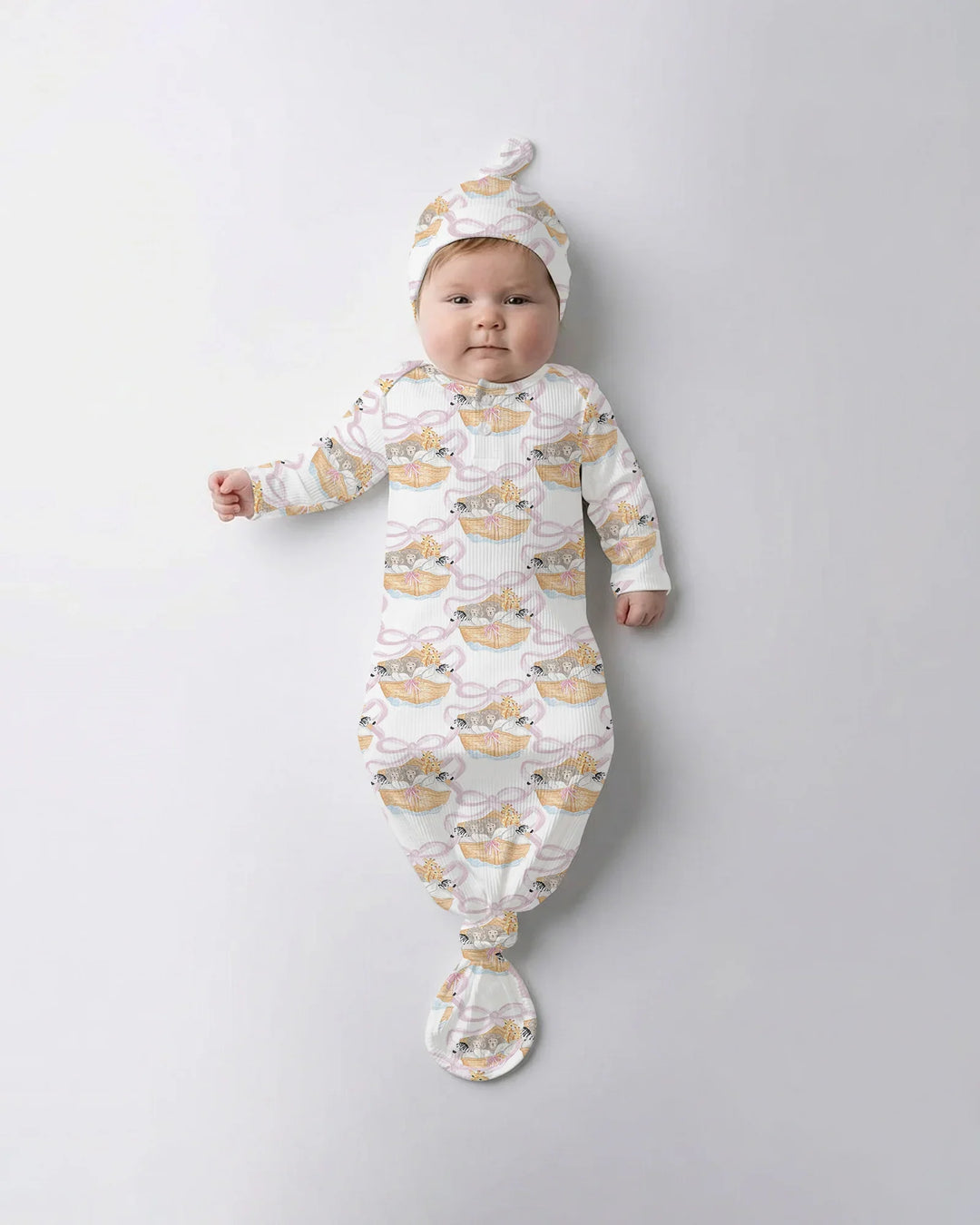 Vestido anudado de bambú Luciérnagas