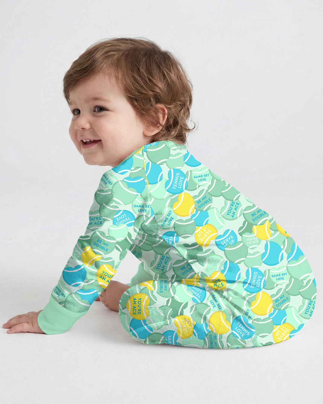 Tennis Candy Family Matching Bamboo Convertible Zippy