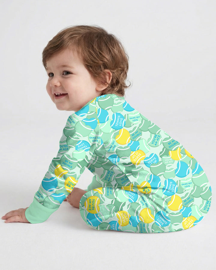 Tennis Candy Family Matching Bamboo Convertible Zippy