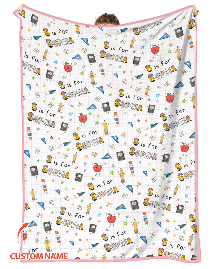 Plantilla Manta de Bambú Personalizada